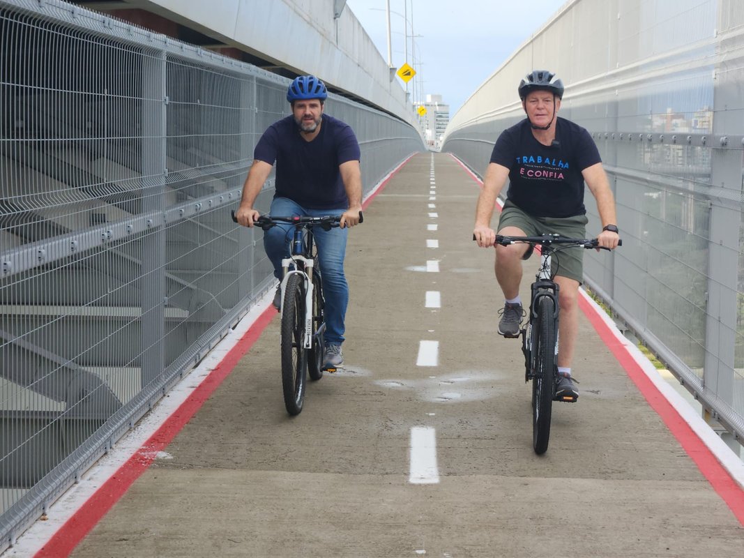 Governador fala da expectativa para a inauguração da Ciclovia da Vida e da ampliação da Terceira Ponte