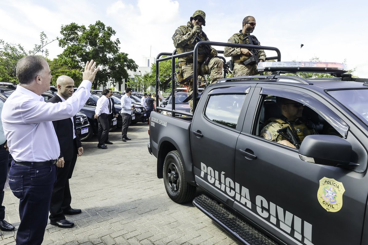 Euclério Sampaio agradece ao governador por entregar 52 novas viaturas à Polícia Civil e elogia ‘Estado Presente’ por queda histórica no número de homicídios