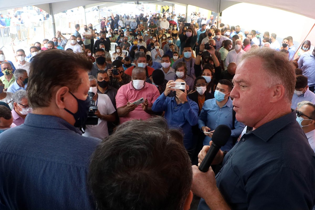 Casagrande e Euclério Sampaio dão pontapé inicial para as obras da nova Avenida América e construção do mais moderno Centro de Perícia do País em Cariacica