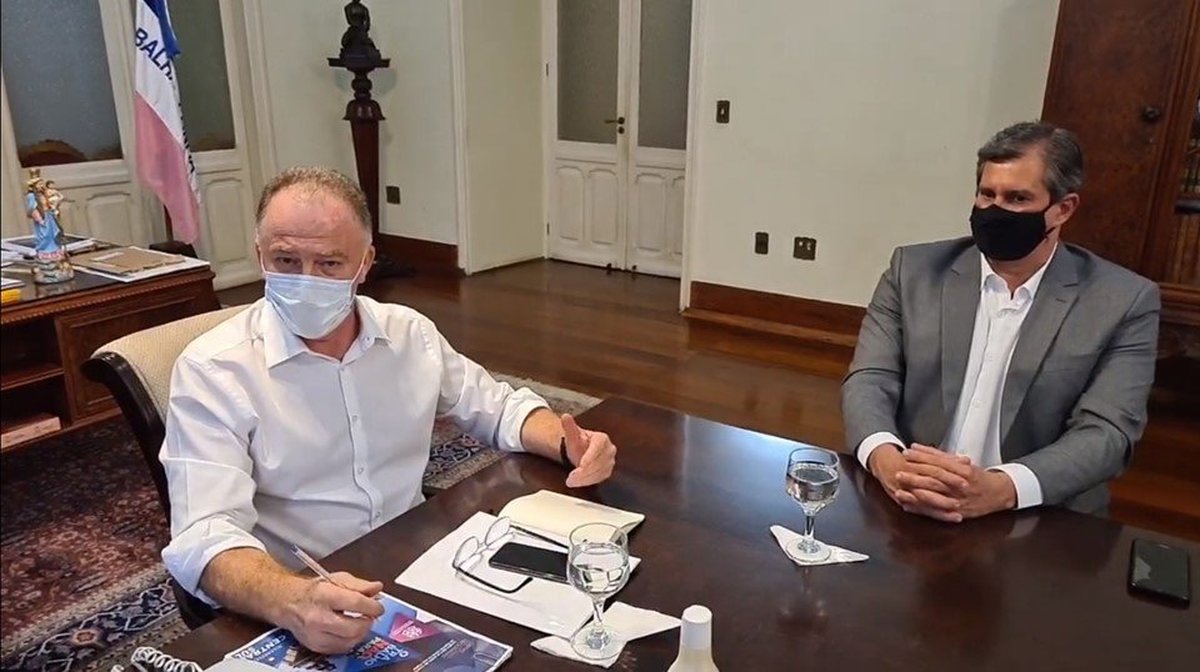 Casagrande e Ramalho anunciam aumento de vagas do concurso da Polícia Civil