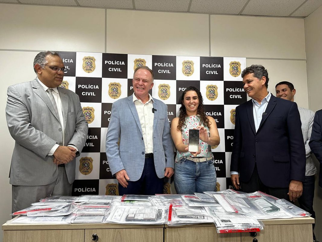 Projeto Recupera reduz roubos de celulares e aumenta recuperação de aparelhos no Espírito Santo