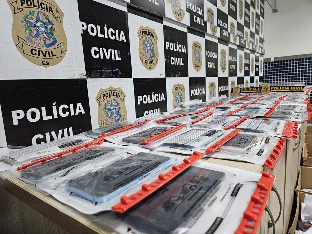 Polícia capixaba cala os críticos medíocres e mais de 200 celulares são recuperados na primeira etapa do ‘Projeto Recupera’