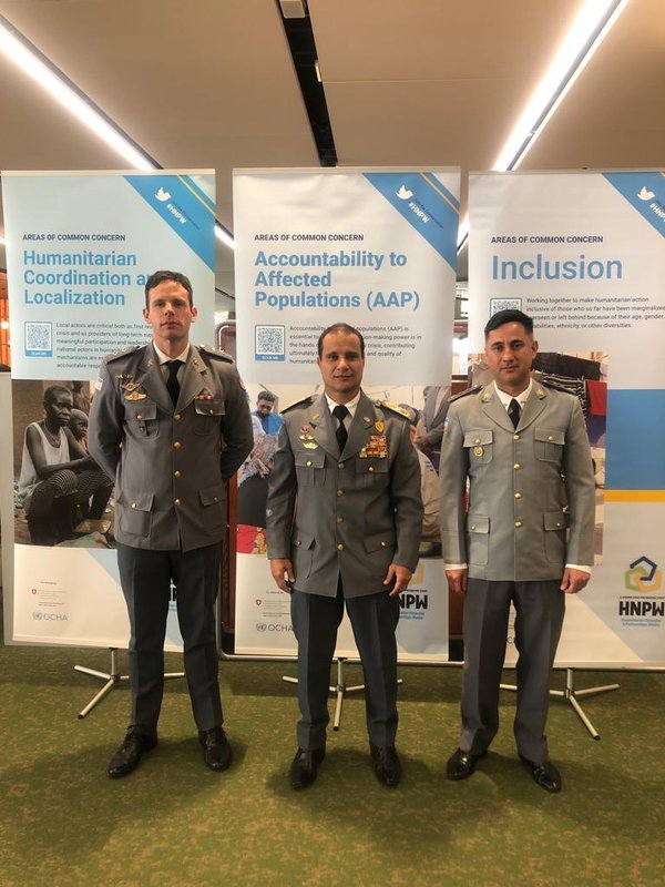 Corpo de Bombeiros do Espírito Santo participa da IX Semana de Redes Humanitárias e Parcerias, na Suíça