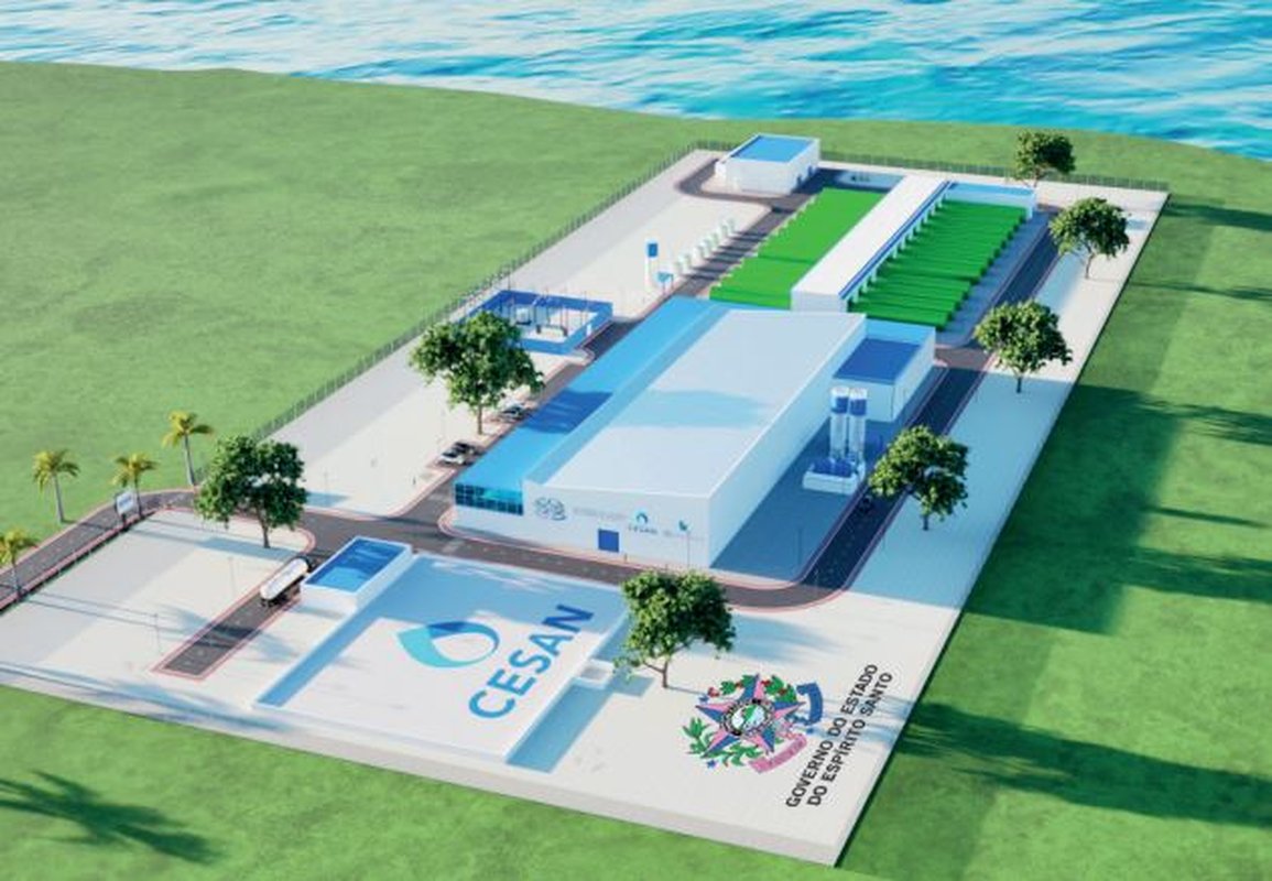 INVESTIMENTOS BILIONÁRIOS DA CESAN PARA 2025: Estado vai ganhar a maior usina de dessalinização do País