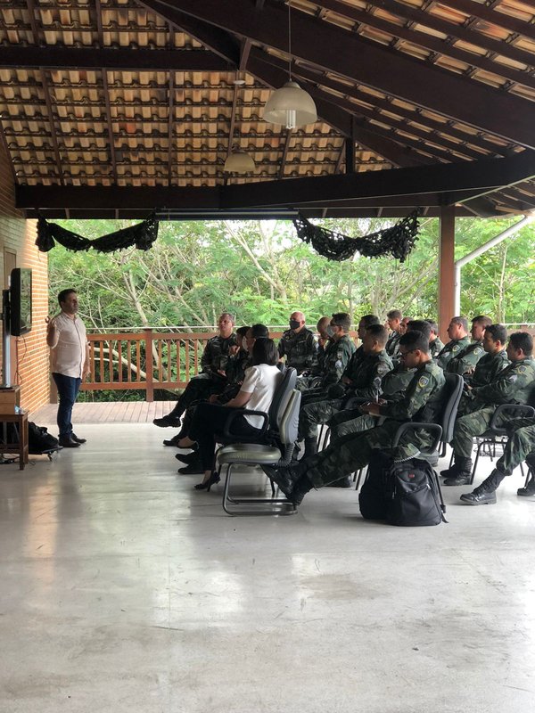 1ª Companhia do Batalhão de Polícia Militar Ambiental inicia Curso de Capacitação de Fiscalização