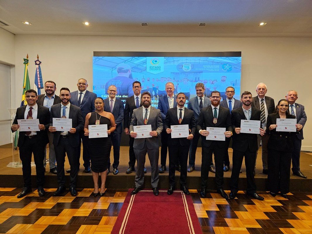 Governo reforça segurança pública com a formatura de 42 novos delegados da Polícia Civil capixaba