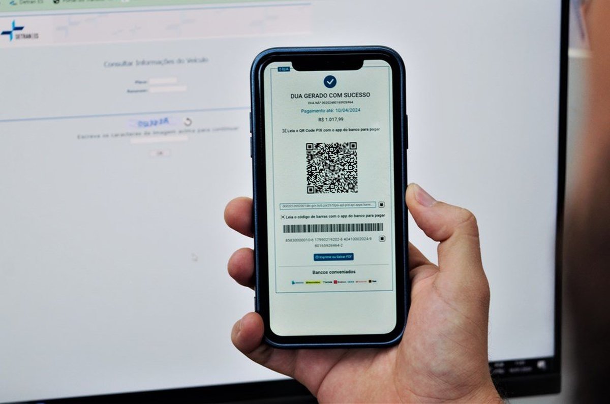 Detran passa a oferecer pagamento com Pix para débitos de veículos no Espírito Santo