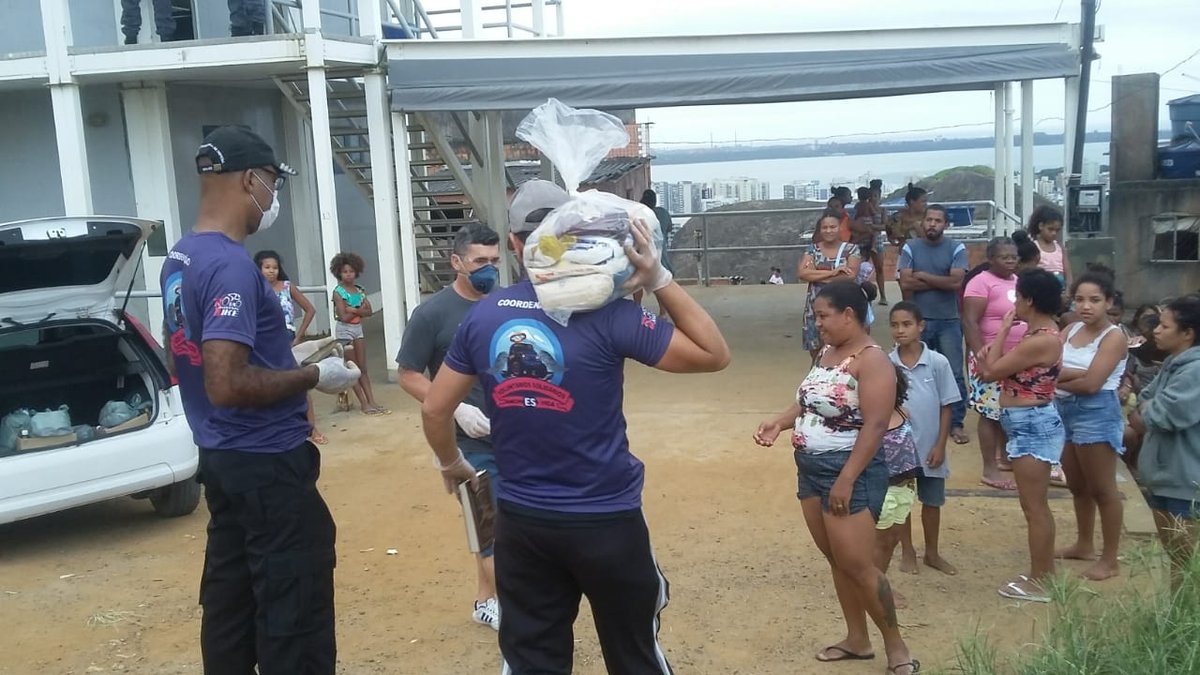 Operadores da Segurança Pública dão exemplo de solidariedade no Espírito Santo