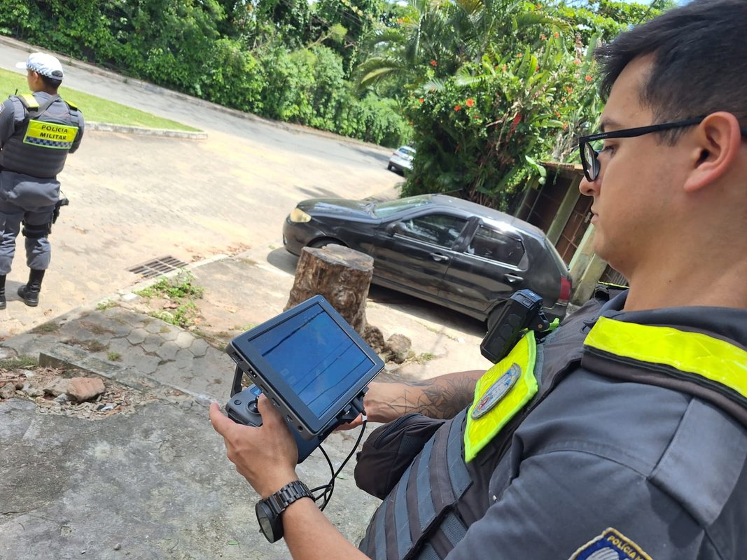 Polícia capixaba usa drones em blitzes para coibir irregularidades de motociclistas e ‘fuga’ na Lei Seca