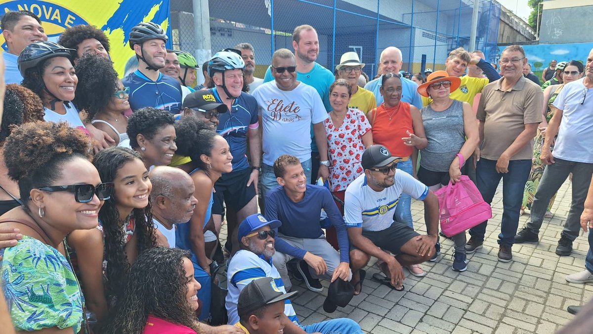 Emoção marca inauguração da Ciclovia Eliete Ribeiro dos Santos, em Vila Velha