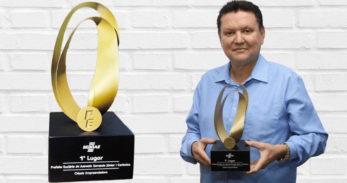 QUE VENHA A PREMIAÇÃO NACIONAL: Cariacica fatura o Troféu de Ouro como município mais empreendedor do Espírito Santo