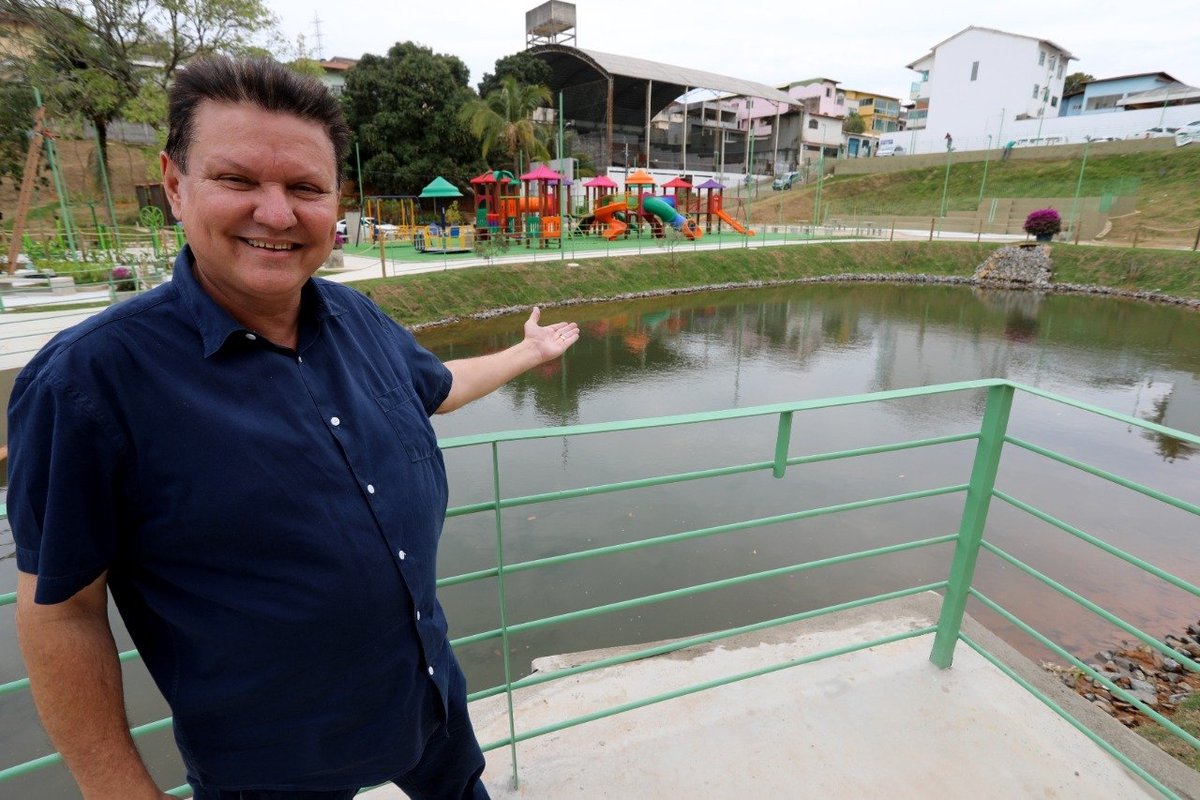 Cariacica inaugura Parque da Biquinha e prefeito agradece ajuda do governador Renato Casagrande