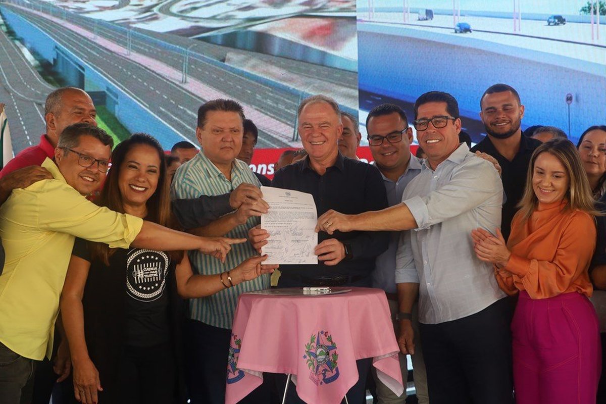 Casagrande e Euclério dão pontapé inicial para construção do 1º viaduto na ‘BR-262’