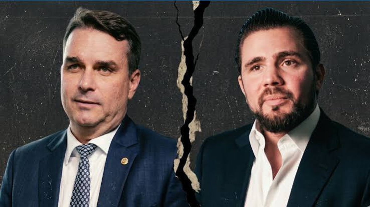 Nas asas do Master: Flávio Bolsonaro voltou dos EUA com a família em avião de Vorcaro que foi usado por Alexandre de Moraes