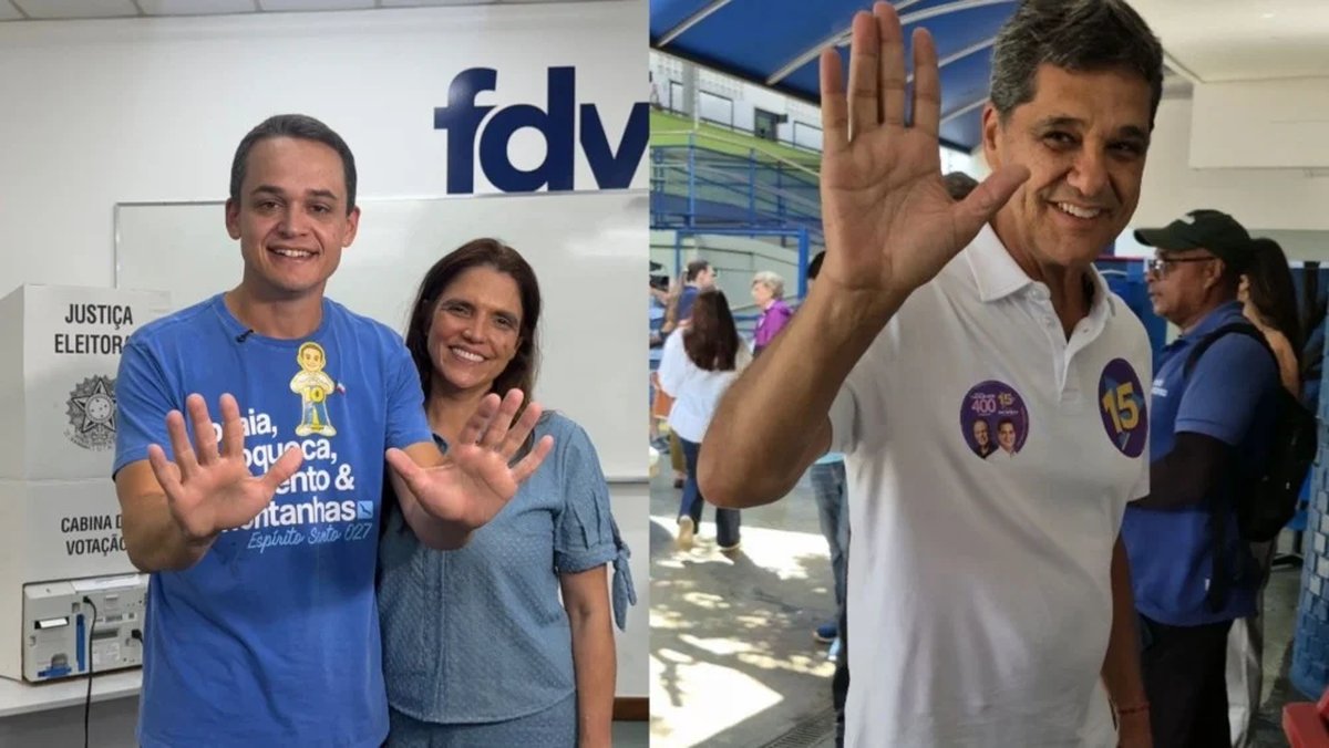 Pazolini e Ricardo Ferraço vão disputar o 2º turno no Espírito Santo