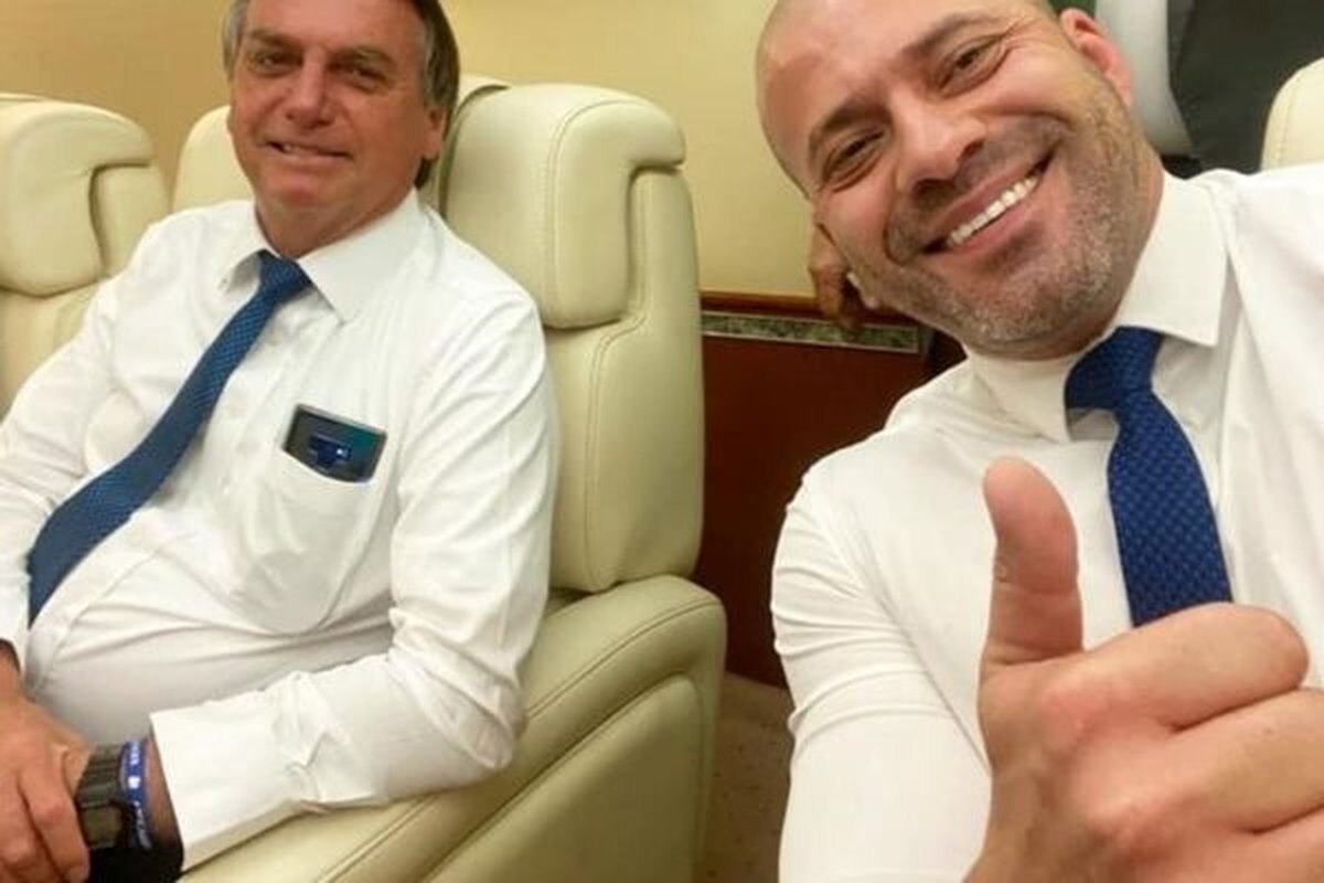 Deputado preso pela acusação de ameaçar e insultar ministros do STF gravou conversas com o presidente Bolsonaro