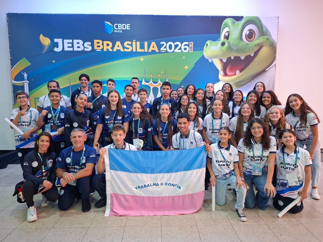 Espírito Santo inicia participação na disputa dos Jogos Escolares Brasileiros 2026, em Brasília