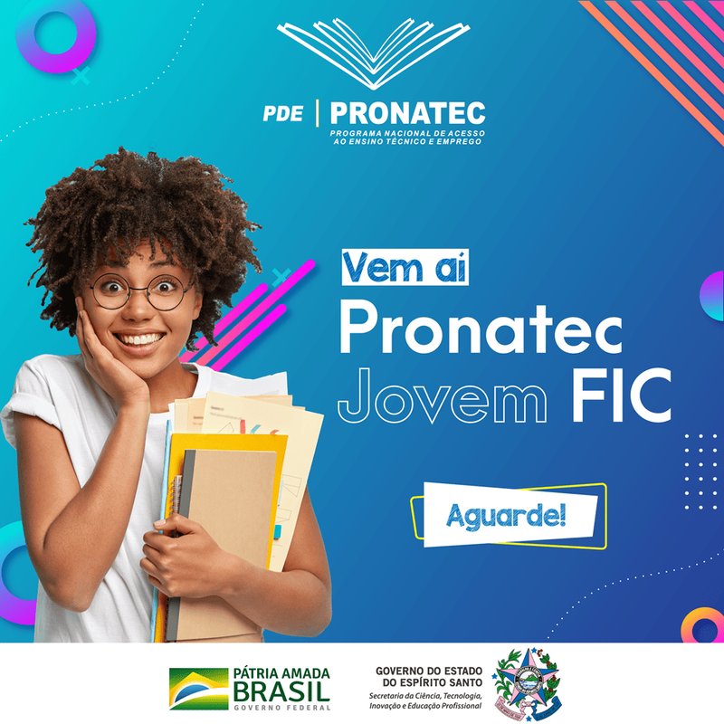 Estado lança o ‘Pronatec Jovem Fic’ com 200 vagas em curso de graça para aprender profissão
