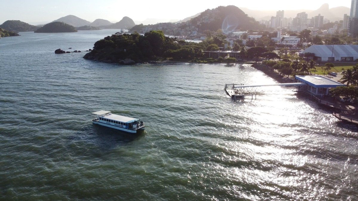 Aquaviário comemora um ano de atividade com marca de 500 mil passageiros