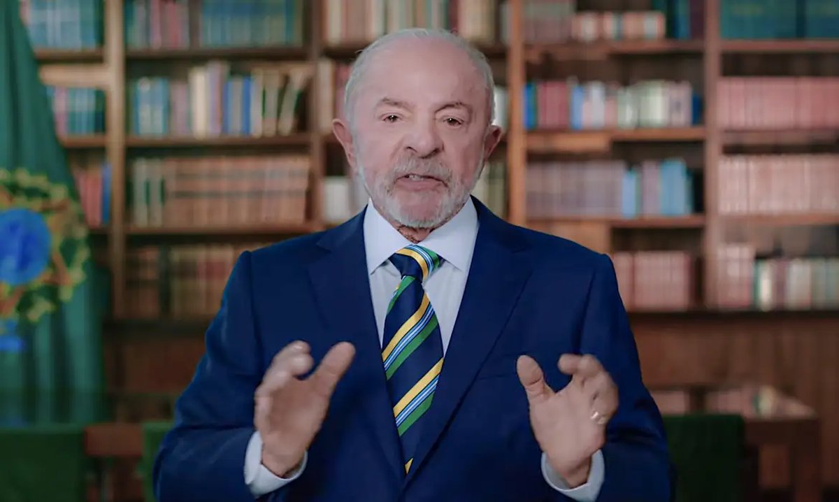 Lula defende soberania do Brasil em pronunciamento pelo 7 de Setembro