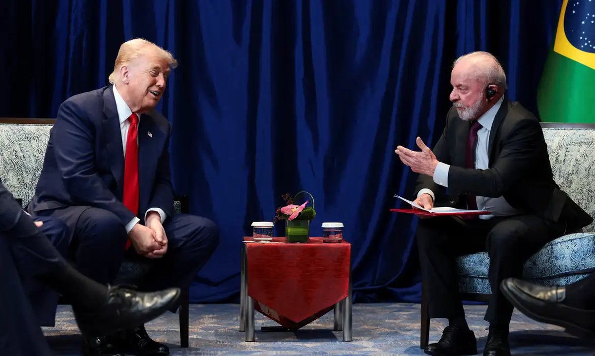 Lula diz ter tido ‘ótima reunião’ com Trump e que negociações sobre tarifas começam ‘imediatamente’