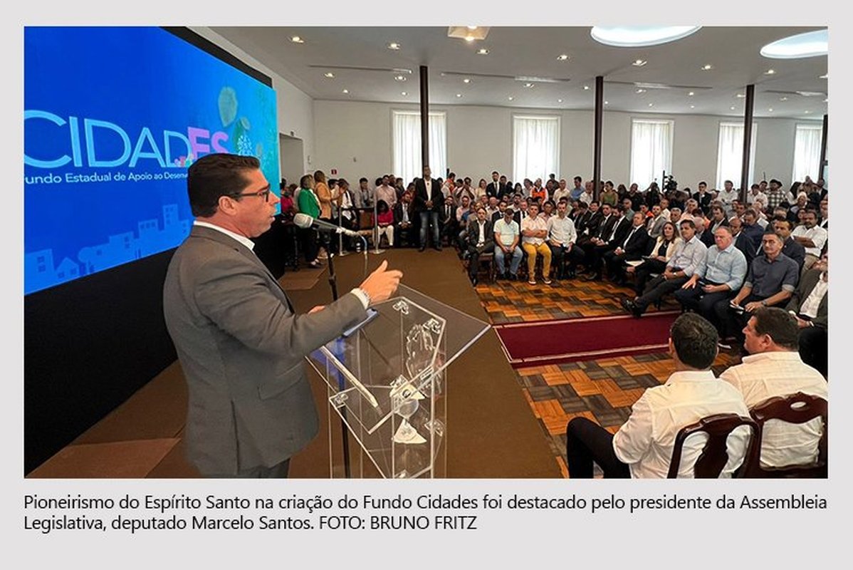 FUNDO CIDADES 2023/ADAPTAÇÃO ÀS MUDANÇAS CLIMÁTICAS: Marcelo Santos destaca pioneirismo do Espírito Santo