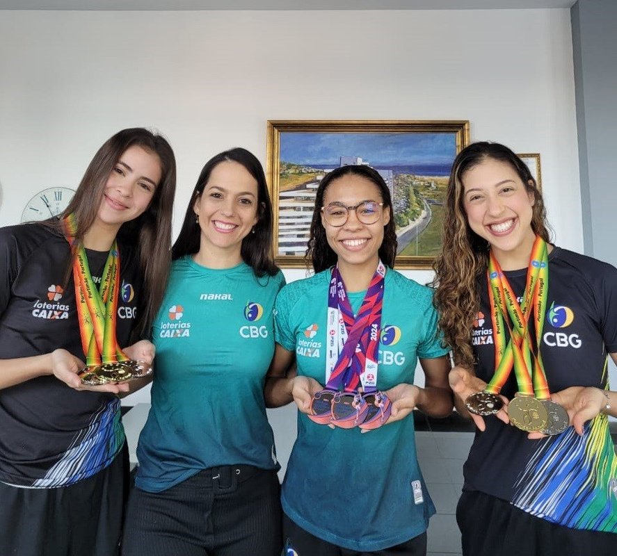 Capixabas ajudam o Brasil a realizar sua melhor participação na história da Copa do Mundo de Ginástica Rítmica