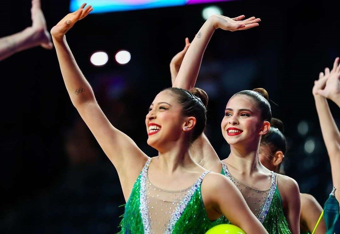 Capixabas da ginástica rítmica garantem pódio por equipe em última competição antes das Olimpíadas