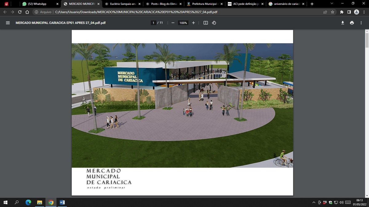 Cariacica vai ganhar seu primeiro Mercado Municipal