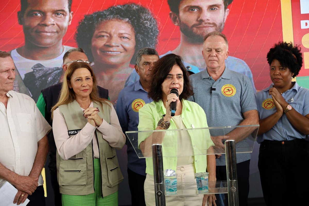 Ao lançar no Espírito Santo a campanha nacional contra a dengue, ministra da Saúde conclama a união de todos no combate à doença