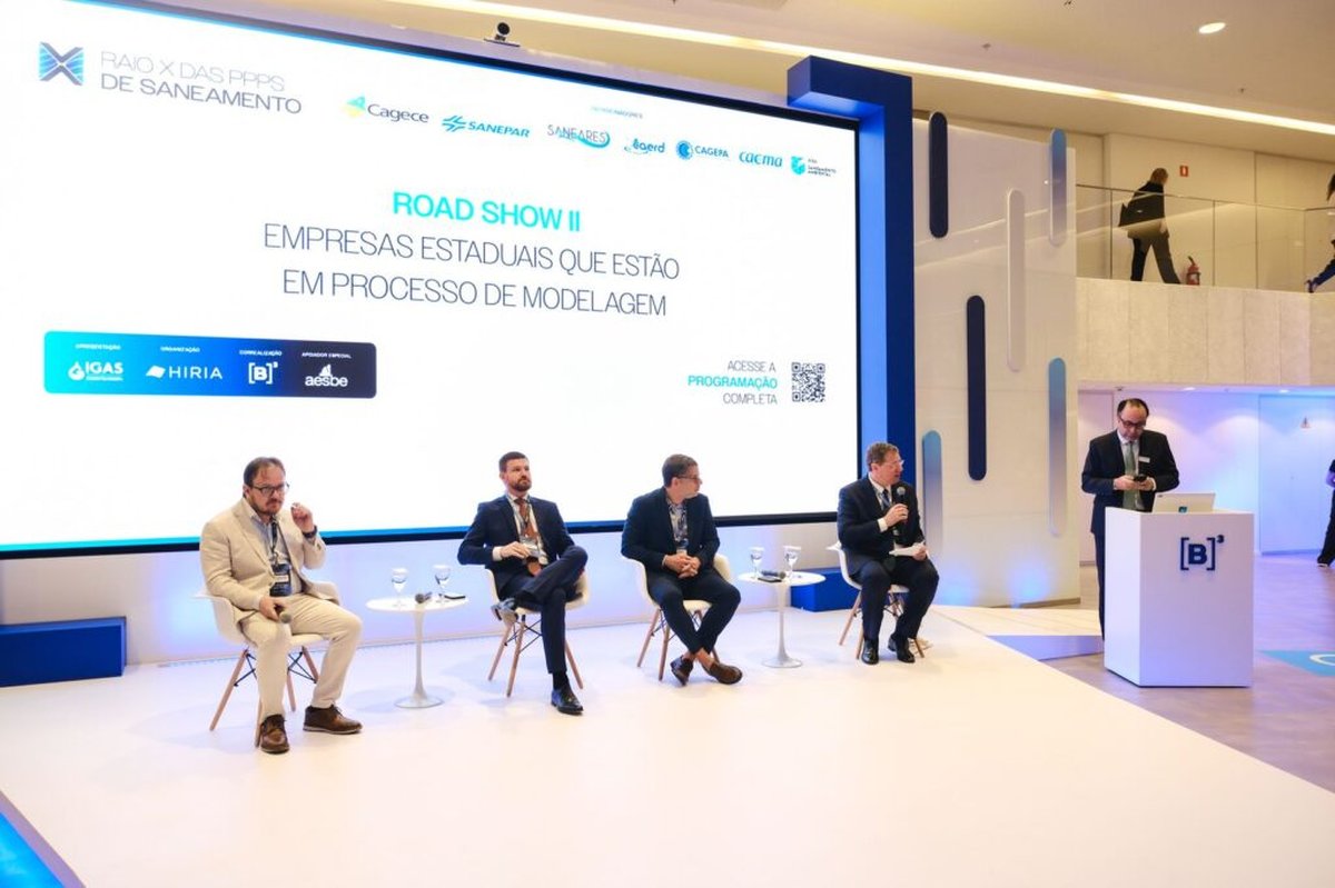 Presidente da Cesan alerta para a importância de diversificar fontes de abastecimento hídrico no Brasil