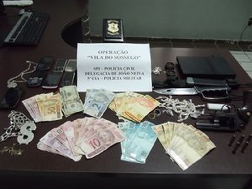 Operação Vila do Sossego prende sete pessoas em João Neiva