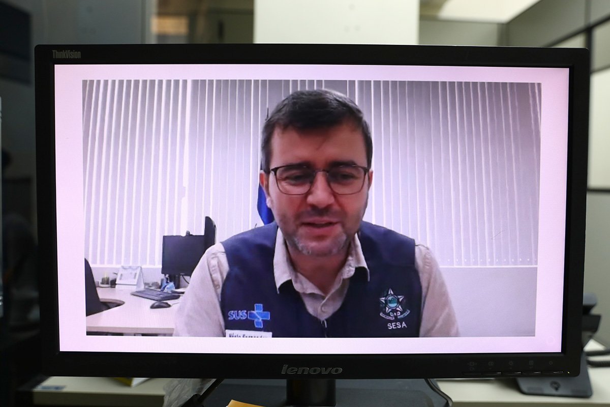 Secretário Estadual da Saúde presta contas à Assembleia Legislativa e destaca avanço na vacinação contra Covid/19