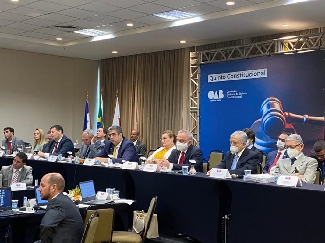 Conselho da OAB elege a lista com os 12 candidatos à vaga de desembargador do Tribunal de Justiça do Espírito Santo