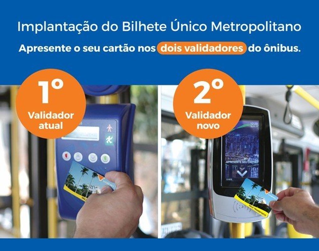 Migração dos cartões nos ônibus de Vitória e Vila Velha começa no sábado