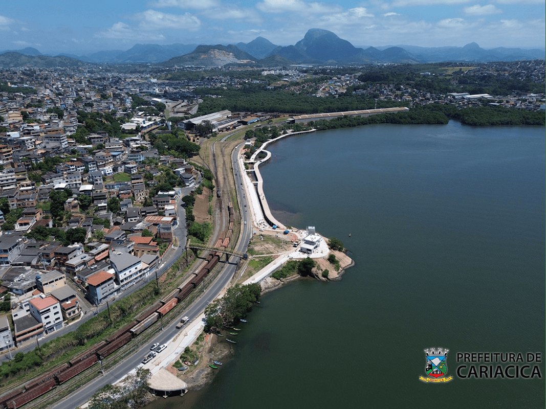 Réveillon antecipado no Espírito Santo: Nova Orla de Cariacica vai ser inaugurada no dia 27 de dezembro com show de drones e queima de fogos