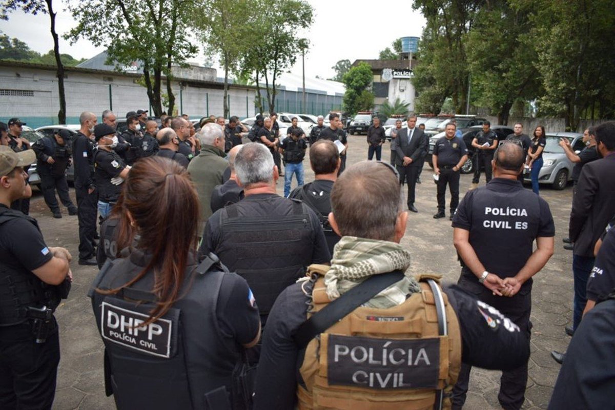 Forças policiais capixabas se unem, mostram poder de reação e prendem 39 bandidos em operação realizada em todo o Estado
