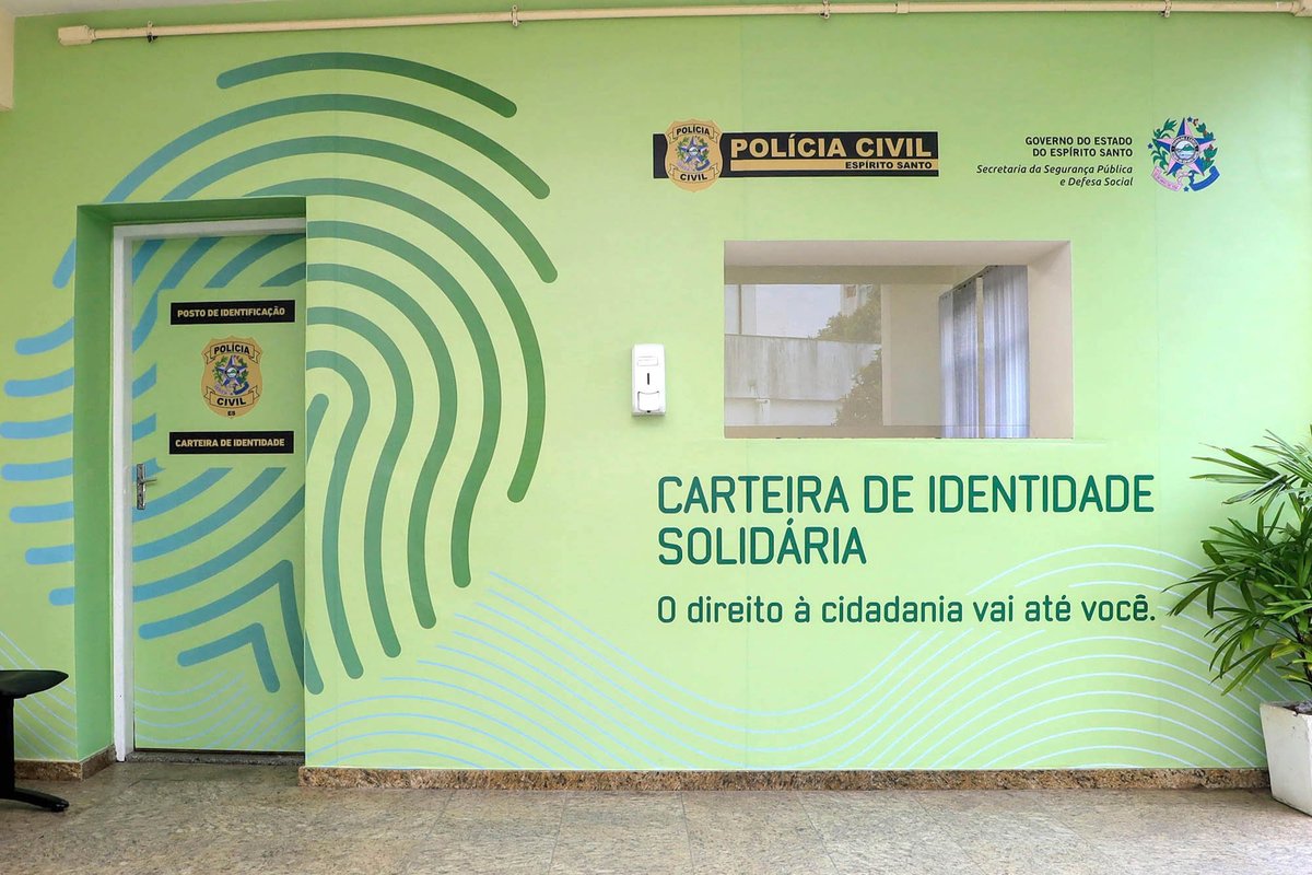 Ação do Estado Presente: Polícia Civil lança a Carteira de Identidade Solidária no Espírito Santo