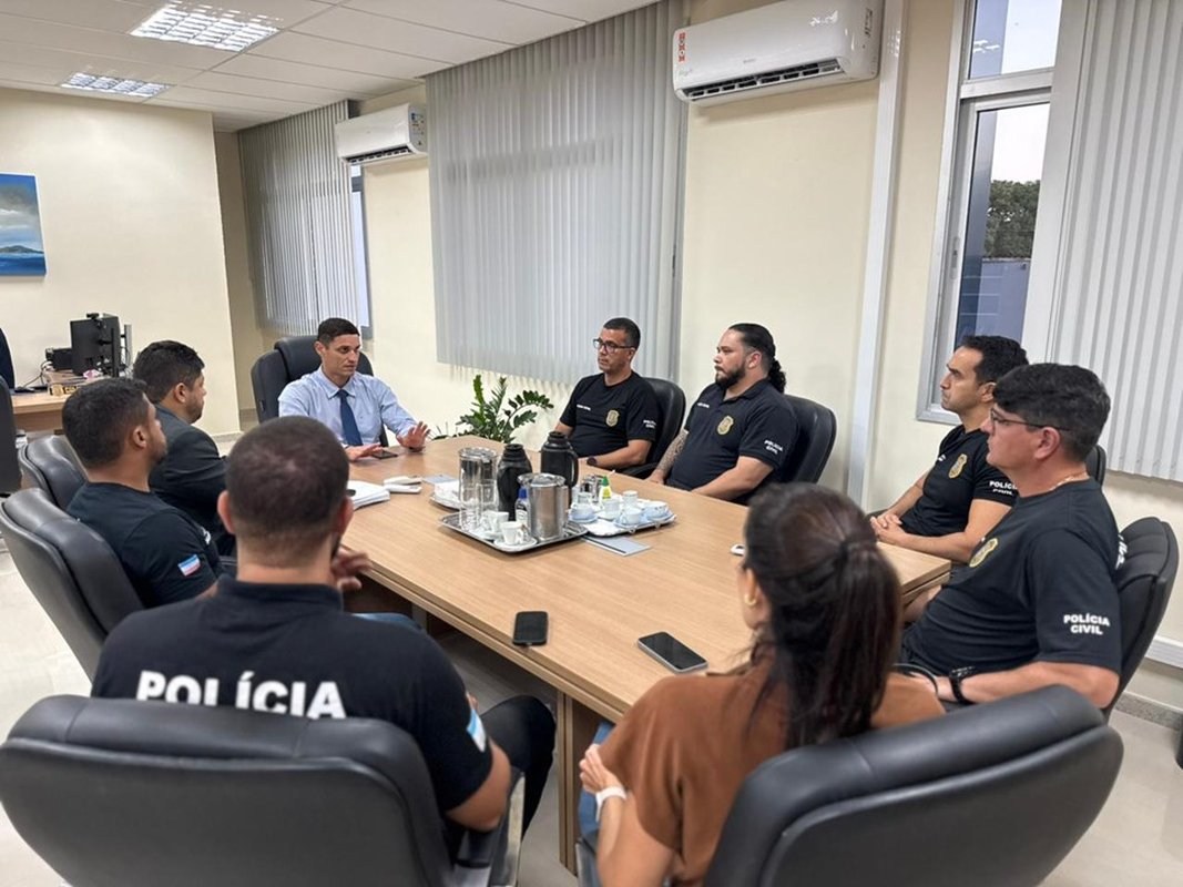 Novo chefe da Polícia Civil alinha diretrizes e ações de combate a assassinatos no Espírito Santo