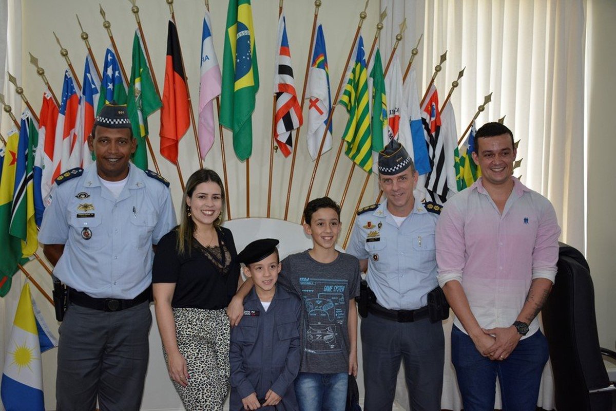Polícia Militar realiza sonho de menino de 7 anos no Espírito Santo