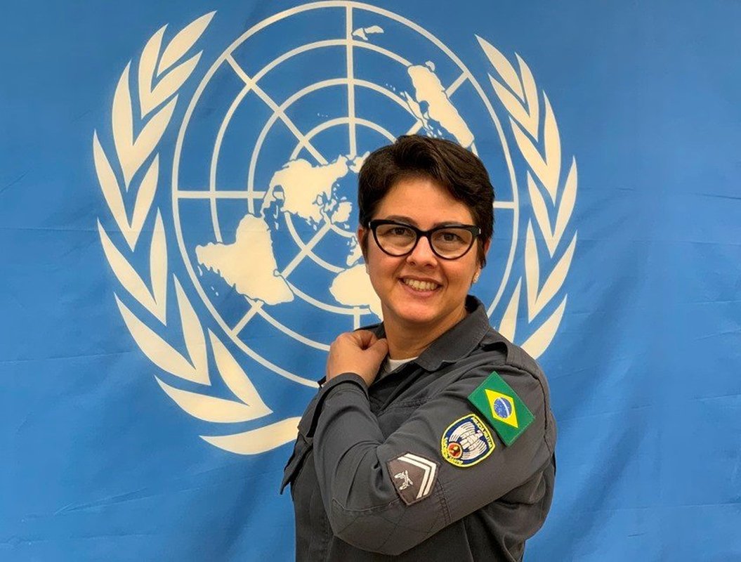 Lorena Daleprane, a cabo da Polícia Militar que deixou importante legado no Sudão do Sul, onde serviu na Missão de Paz da ONU