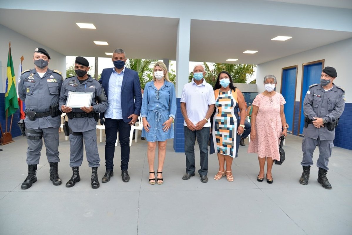 Polícia Militar inaugura nova sede da 3ª Companhia do 10º Batalhão e presta homenagem ao sargento Aurélio Ramos de Oliveira