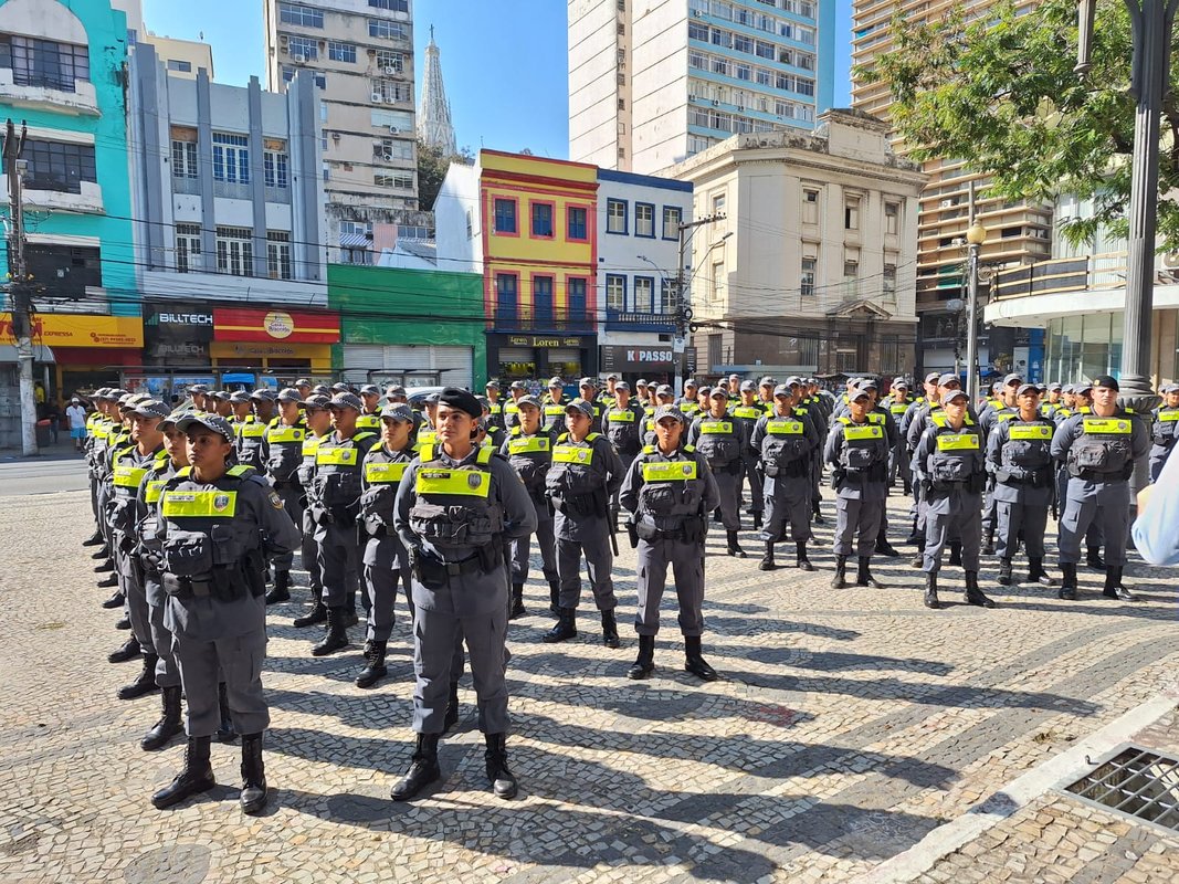 971 alunos-soldados começam a ajudar no combate a roubos na Grande Vitória