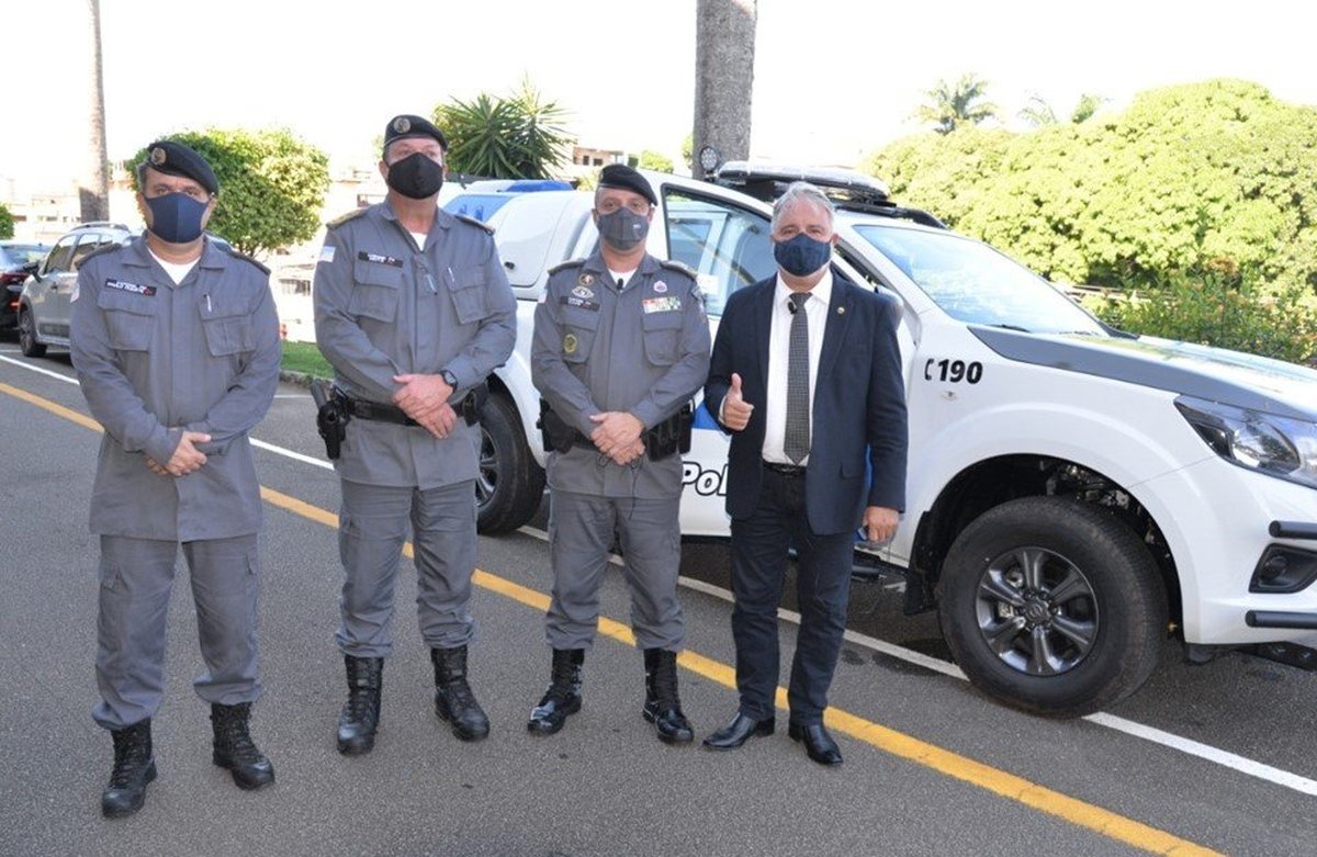 Polícia Militar recebe viatura para o Patrulhamento Rural em Linhares, Rio Bananal e Sooretama