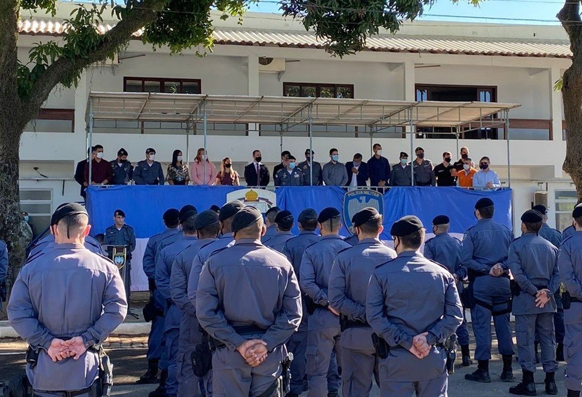 Polícia Militar realiza solenidade em homenagem ao Dia do Soldado
