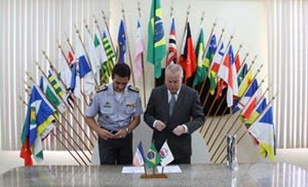 Presidente do Tribunal de Justiça elogia a criatividade do Comandante Geral da Polícia Militar