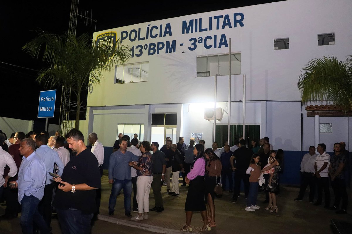 Governo entrega reforma de Companhia da PM e anuncia novos investimentos em Pedro Canário