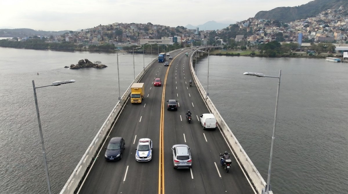 Governo do Estado mostra como vai ficar a Segunda Ponte com implantação da quinta faixa