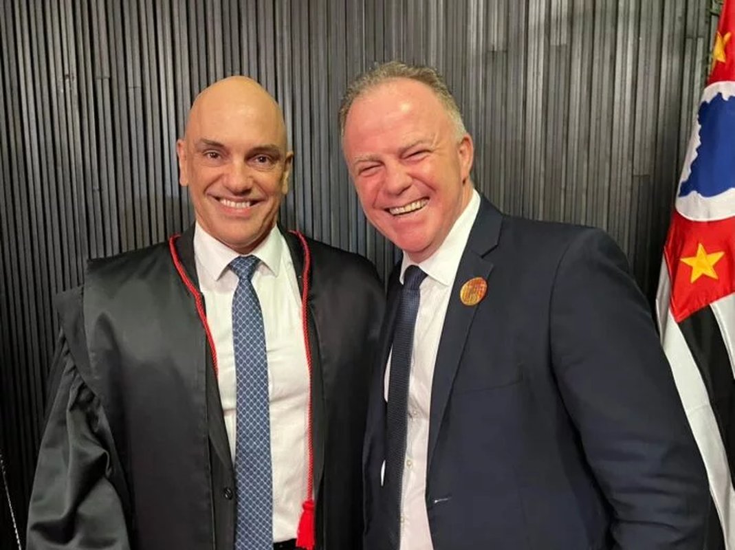 Renato Casagrande e Alexandre de Moraes: um ato em defesa da democracia