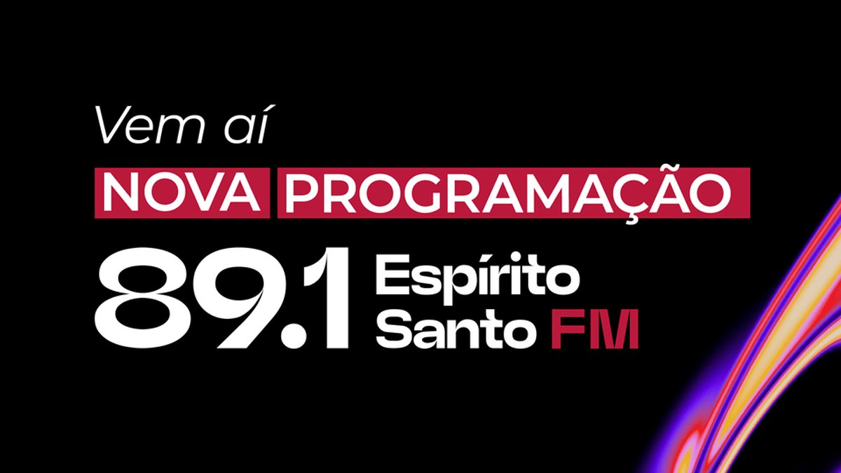 Rádio Espírito Santo 89.1 FM apresenta nova programação com mais sonoridades